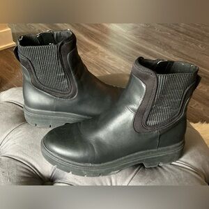 Dr. Scholl's Black Ankle Booties